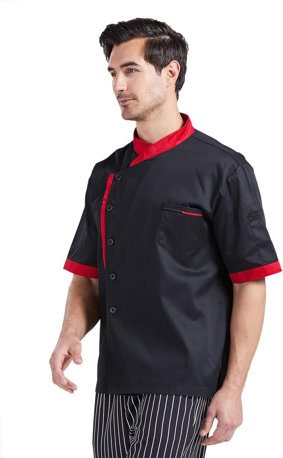 Unisex Chef Jacket Men'S Chef Coat Restaurant Kitchen Chef Uniform CFM0016