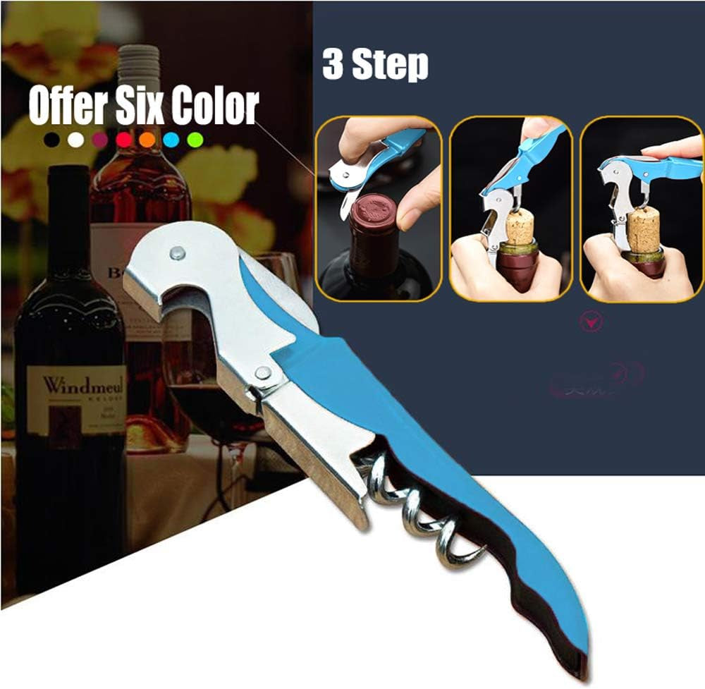 Professional Waiter Corkscrew Wine Openers Set of 10,Upgraded with Heavy Duty Stainless Steel Hinges Wine Key for Restaurant Waiters, Sommelier, Bartenders