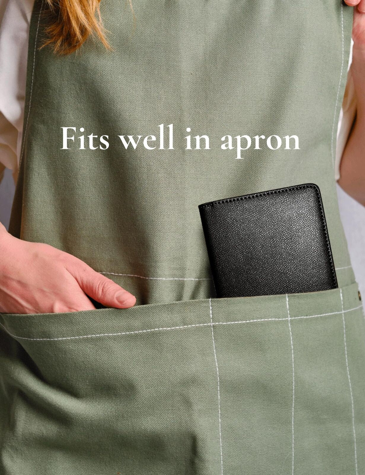 Server Book with Zipper and Magnetic Pocket, Cute Waitress Book Server Bookle...