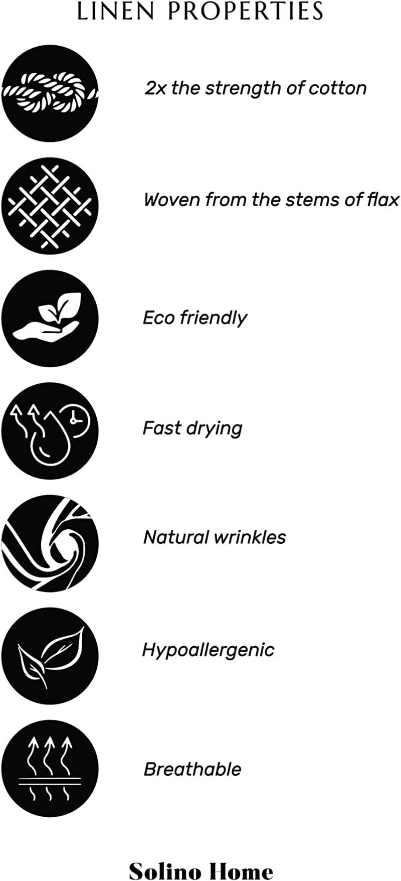 Linen Bistro Server Apron - Blue, Extra Long Ties (40 Inches) with Pockets - 100% Pure Linen Half Apron for Men and Women - Handcrafted from European Flax