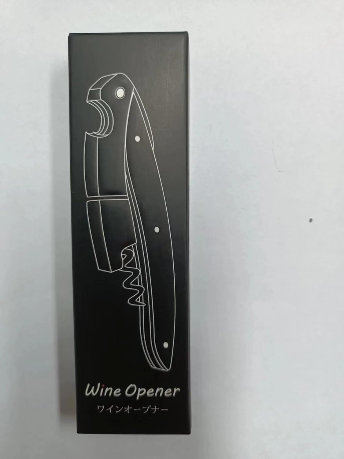 Wine Opener, Porfessional Bottle Opener, All-In-One Corkscrew with Premium Rosewood Handle & Foil Cutter, Wine Bottle Opener & Wine Key for Sommeliers, Waiters, Bartenders & Home