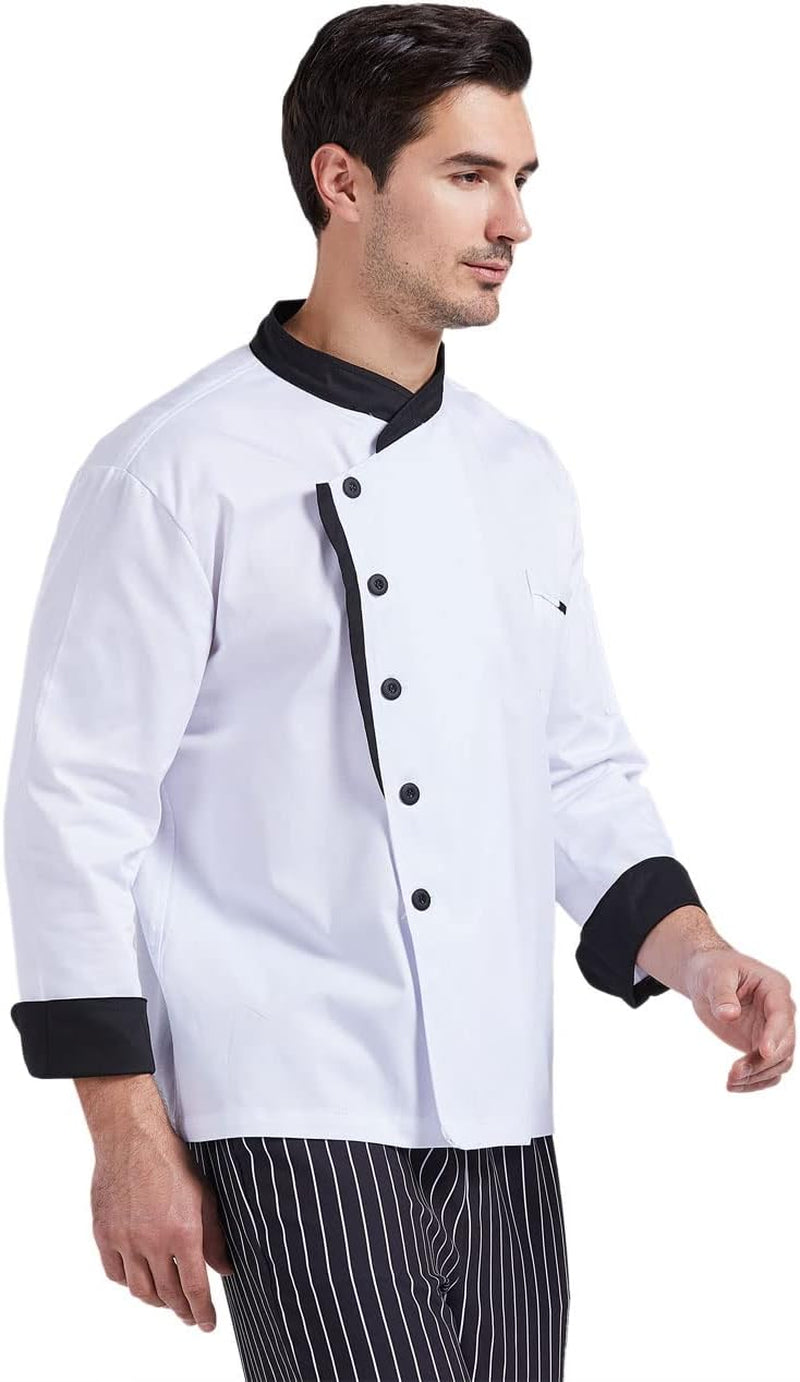 Unisex Chef Jacket Men'S Chef Coat Restaurant Kitchen Chef Uniform CFM0016