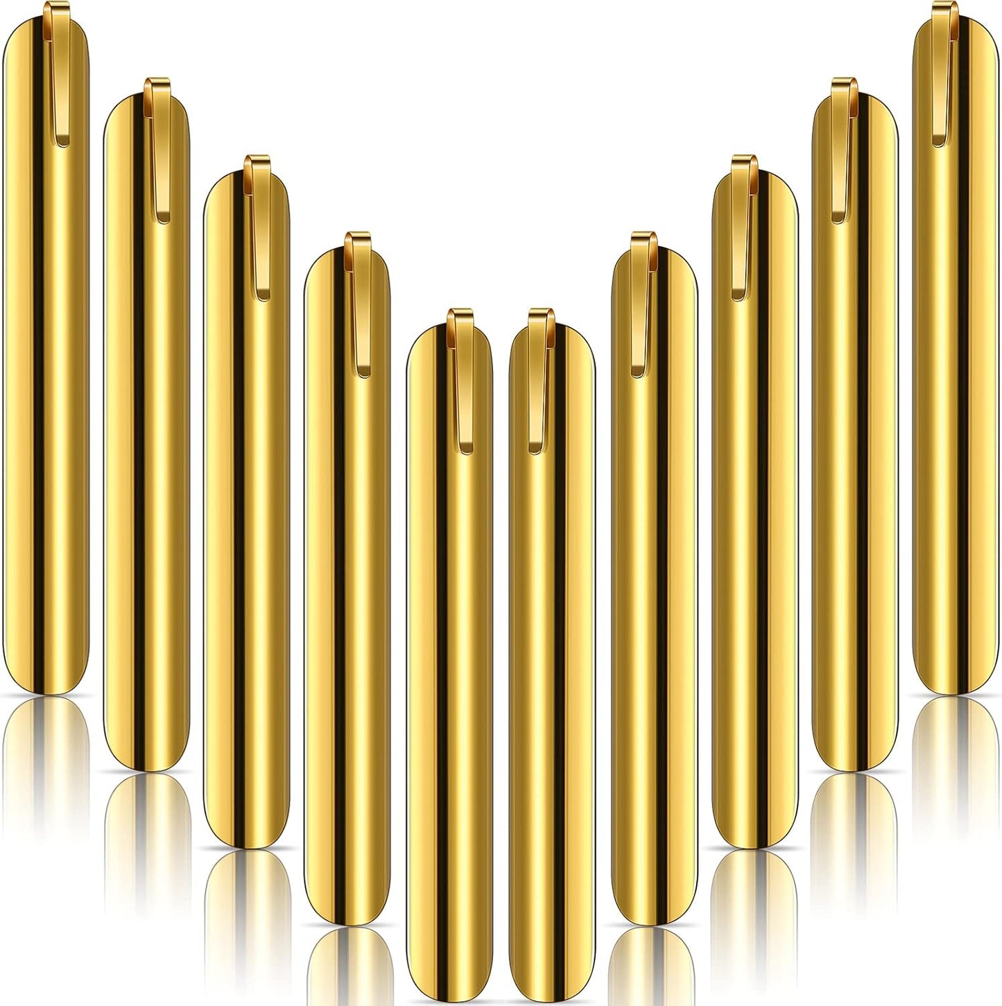 Crumbers for Servers, Table Crumb Sweepers Bread Cleaner Stainless Steel Table Crumbers for Tablecloth in Restaurants and Homes, Servers, Waiters, Waitresses Tool Accessories(Gold,10)