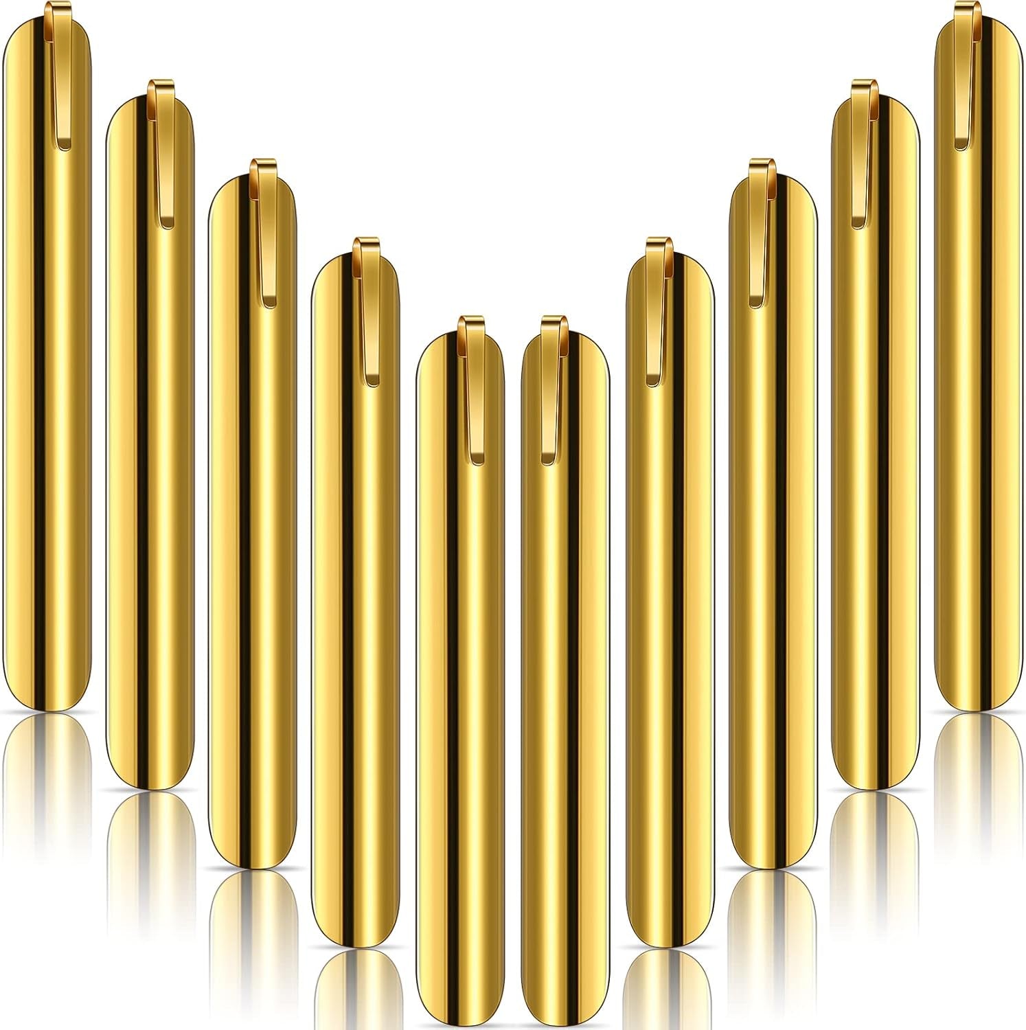 Crumbers for Servers, Table Crumb Sweepers Bread Cleaner Stainless Steel Table Crumbers for Tablecloth in Restaurants and Homes, Servers, Waiters, Waitresses Tool Accessories(Gold,10)