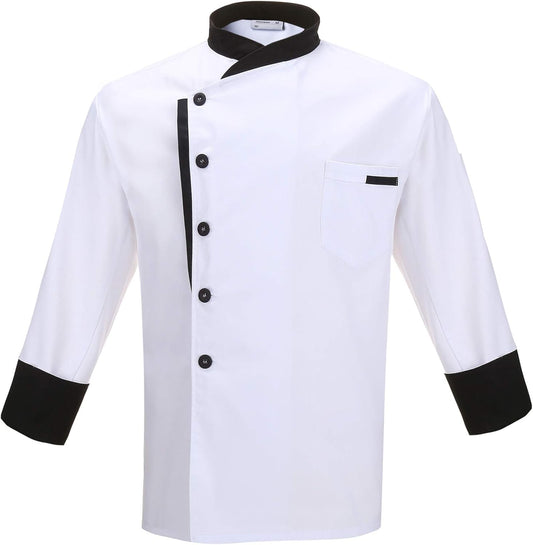 Unisex Chef Jacket Men'S Chef Coat Restaurant Kitchen Chef Uniform CFM0016
