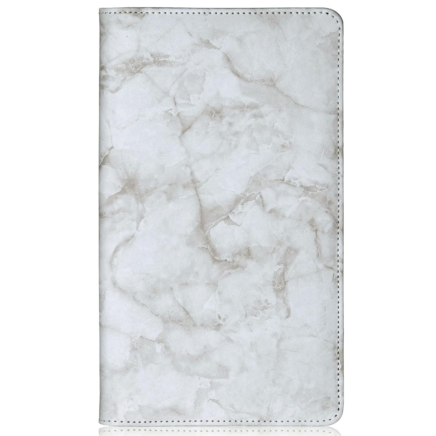 Server Books for Waitress, Restaurant Guest Check Organizer,  Waitress Book with Zipper High Volume Pocket and Magnetic Closure, Presenters Card Holder for Waiter, Bartender (2022 Marble Gary)