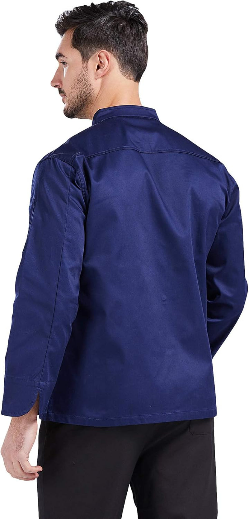 Unisex Chef Coat Men'S Long Sleeve Chef Jacket Restaurant Kitchen Cooking Chef Uniform CFM0057