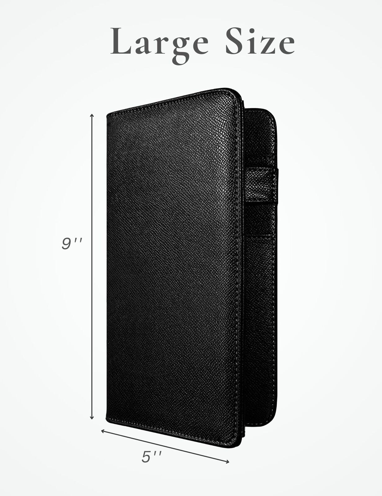 Server Book with Zipper and Magnetic Pocket, Cute Waitress Book Server Bookle...