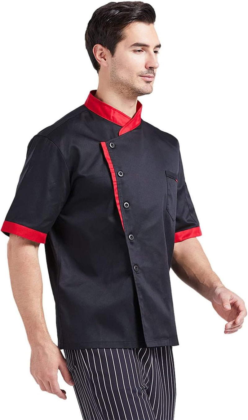 Unisex Chef Jacket Men'S Chef Coat Restaurant Kitchen Chef Uniform CFM0016
